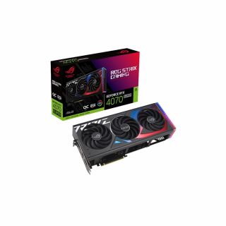 Placa de Video Asus 12GB RTX4070 Super Rog Strix Gaming