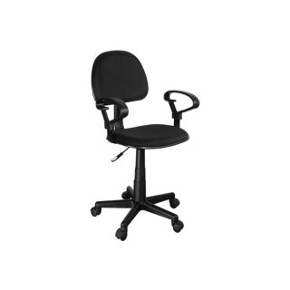 Silla X-Tech para Estudiantes-Oficina con Reposabrazos Negro