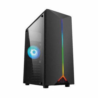 Gabinete SYX Gamer EZQ3 Negro ATX Sin Fanes