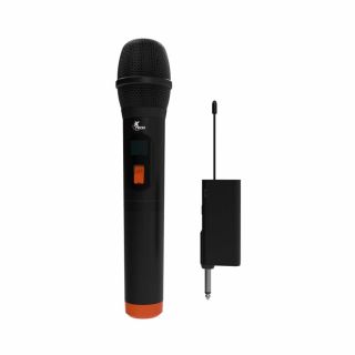 Microfono X-Tech UNIXON Inalambrico de Mano UHF con Receptor Recargable