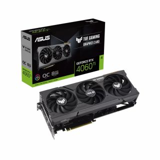 Placa de Video Asus Tuf Gaming Nvidia GeForce RTX 4060 Ti OC Edici?n 8GB GDDR6