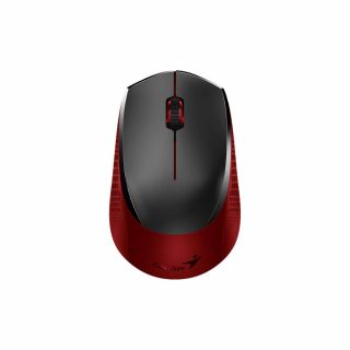 Mouse Genius NX-8000S Rojo/Negro Wireless Silencioso
