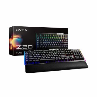 Teclado EVGA Z20 RGB Mecanico optico Interruptor Lineal