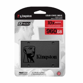 Disco de estado solido SSD interno 960GB Kingston A400 Gris