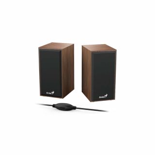 Parlantes Genius SP-HF 180 USB Power Wood