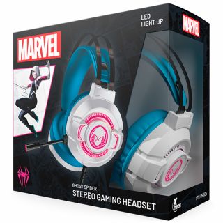 Auriculares X-Tech Estereo para Videojuegos Edicion Ghost Spider